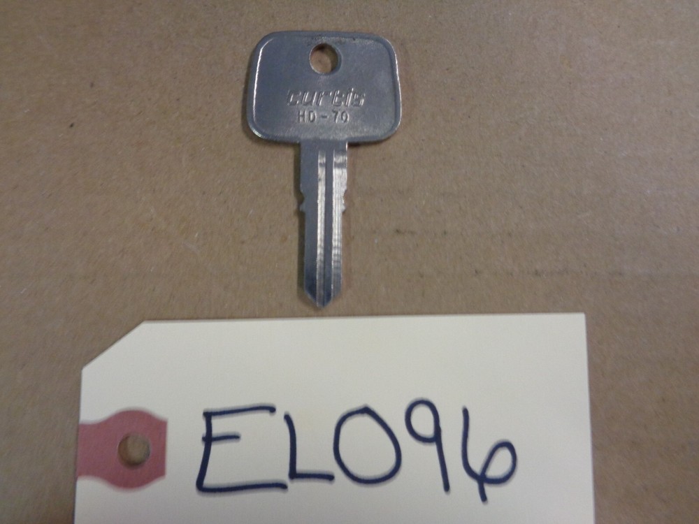 Curtis HD70 Key Blank HD-71 Uncut USA - EL096