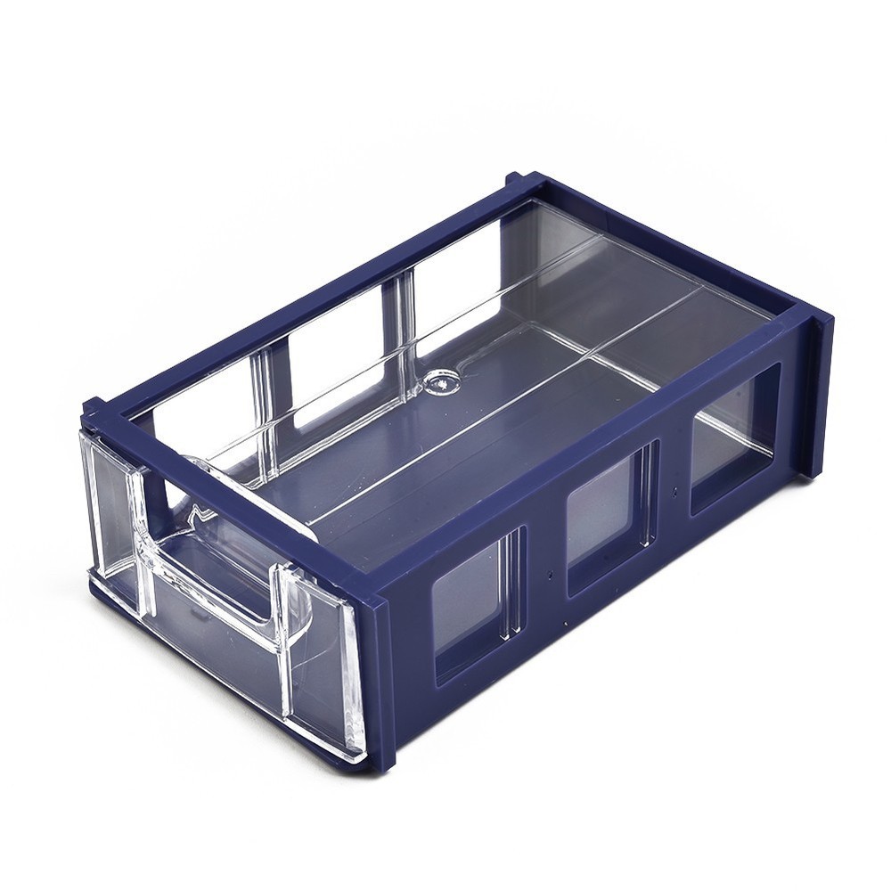 Container Storage Box 140*85*40mm Blue Component Screws Crafts Hardware