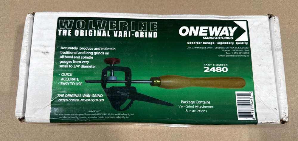 Oneway Vari-Grind Attachment for the Wolverine Sharpening System Jig