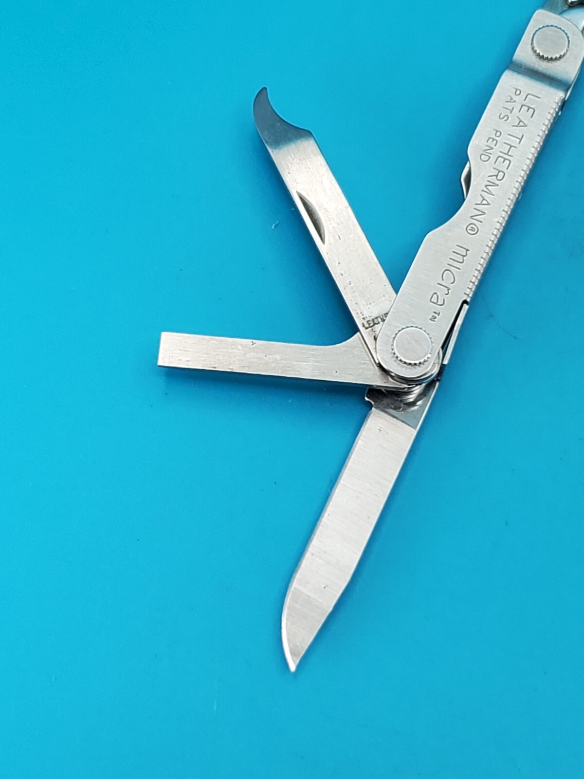 Leatherman Micra Multi-Tool, Knife, Scissors, Stainless!