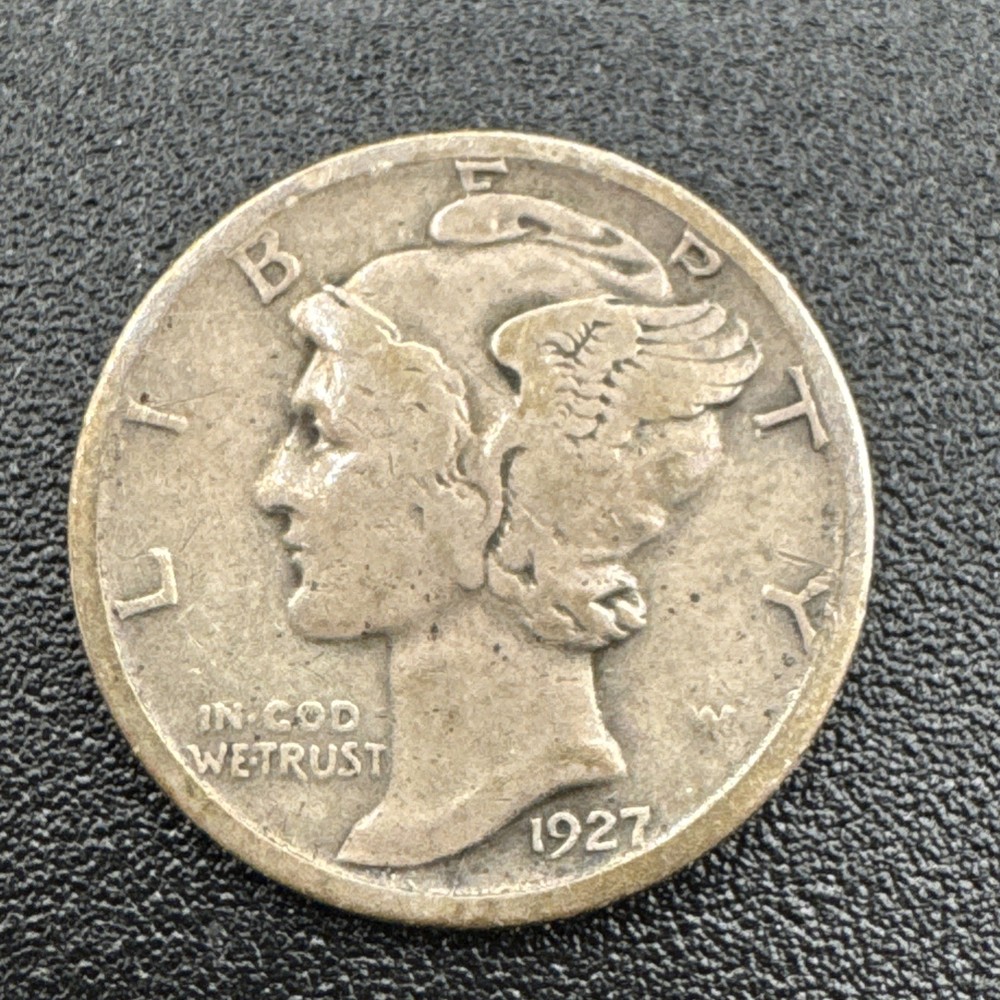 1927 S Mercury Dime