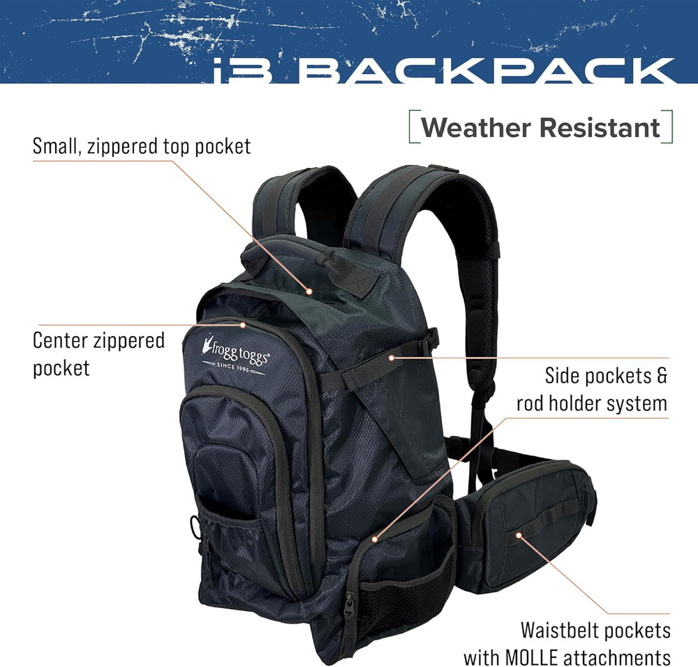 I3 Fishing Backpack, Tackle Storage