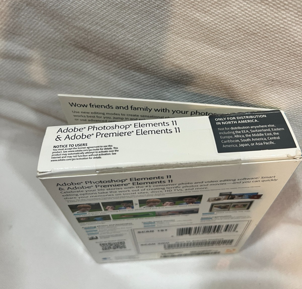 Photoshop Elements 11 For Windows & Mac OS 2012 Software