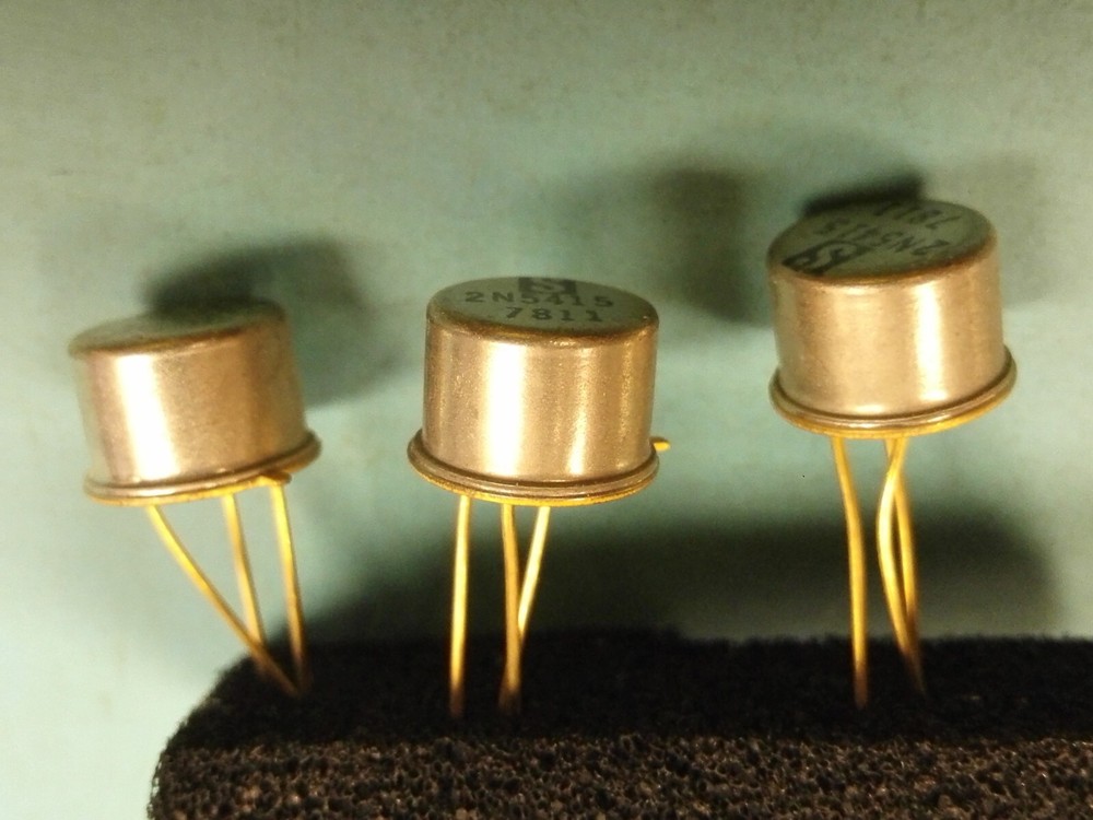 ( 3PCS) 2N5415 Transistor [Sub for 2N5416 2SA606 2SA607 TR1000] SOLID STATE INC.