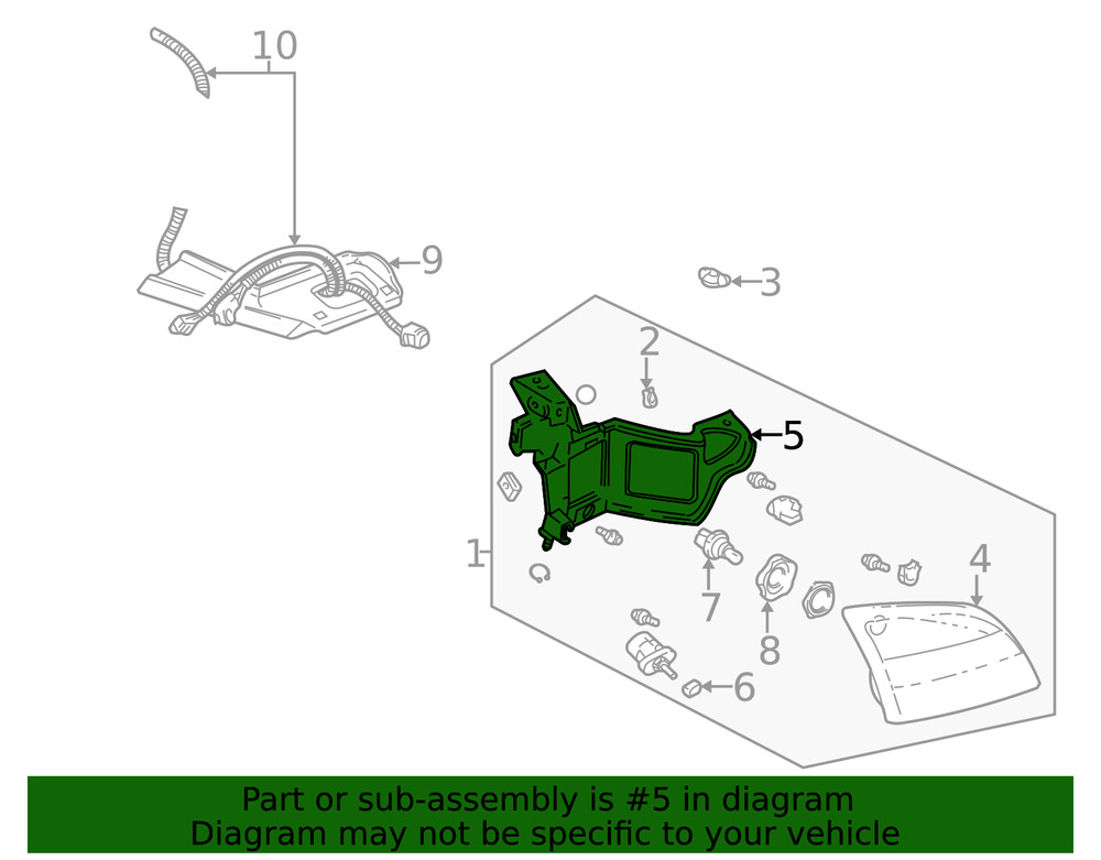 Genuine GM Mount Panel 16523183