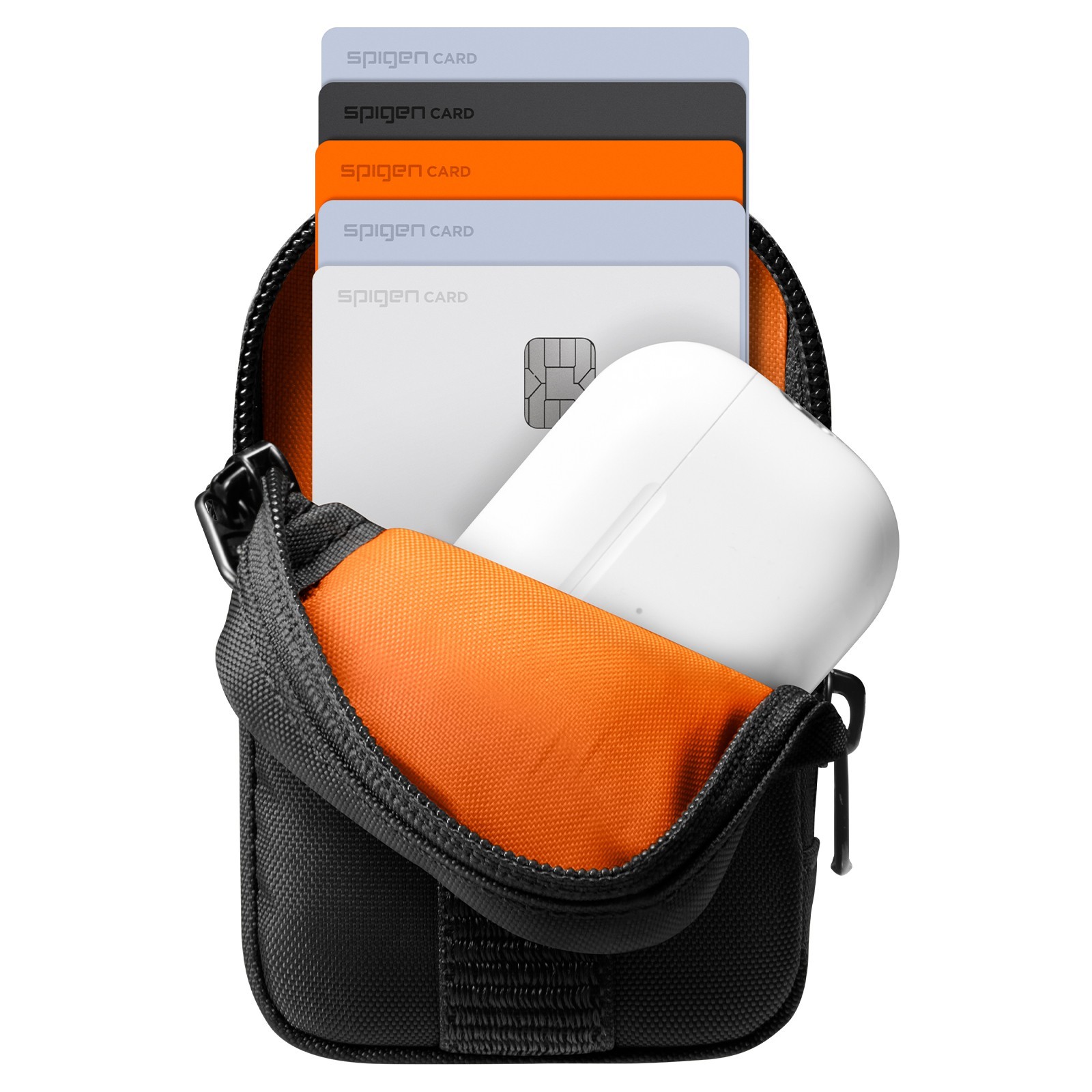 For iPhone Magsafe | Spigen Tintap Zip Nylon Card Holder Mag Fit