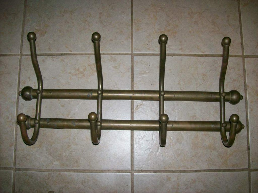 BRASS COAT RACK