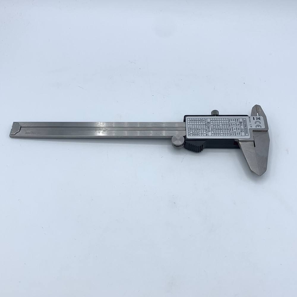 NEIKO 6” Electronic Digital Caliper Stainless Steel Extra Large Screen