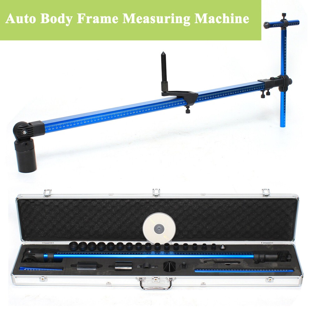 New 2D Measuring System Auto Body Frame Machine Tram Gauge Perfect Solution +Box