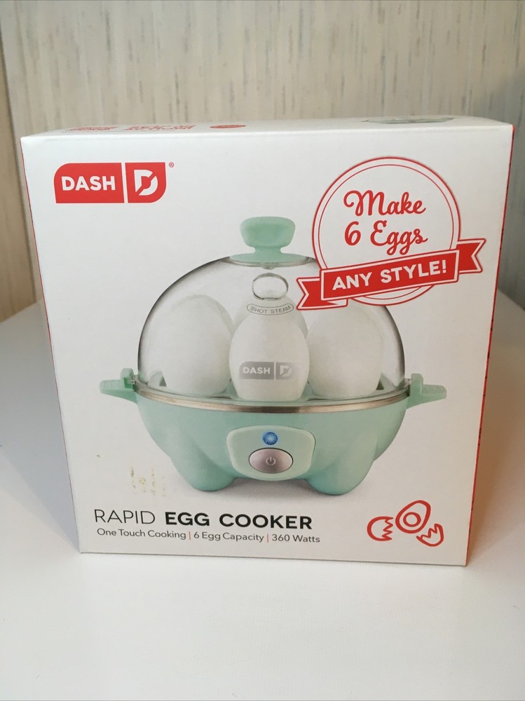 Dash Rapid Egg Cooker: 6 Egg Capacity Electric Egg Cooker NIB