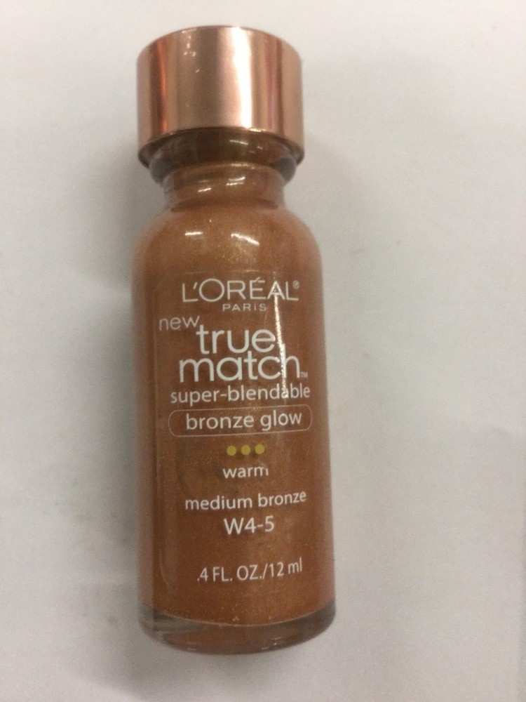 LOREAL True Match Super-Blendable Bronze Glow Warm Medium Bronze W 4-5.