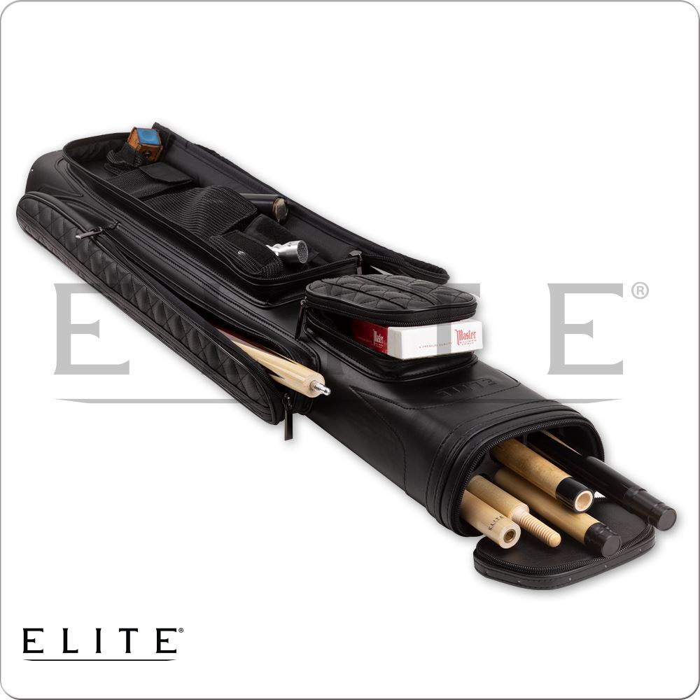 Elite Vintage ECV35 Pool Cue Case - Black