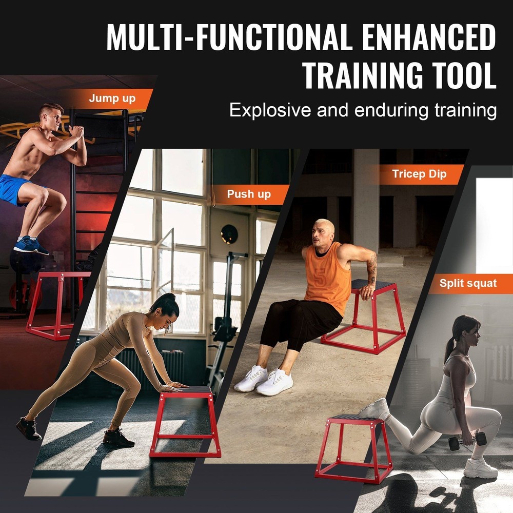 Dynamic Jump Platform 12/18/24/30in Industrial Frame