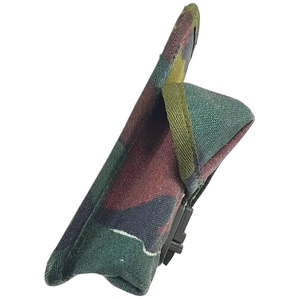 Authentic Belgian Jigsaw Camo Hi Power Mag Pouch Gen2 With Quick-Release Pull