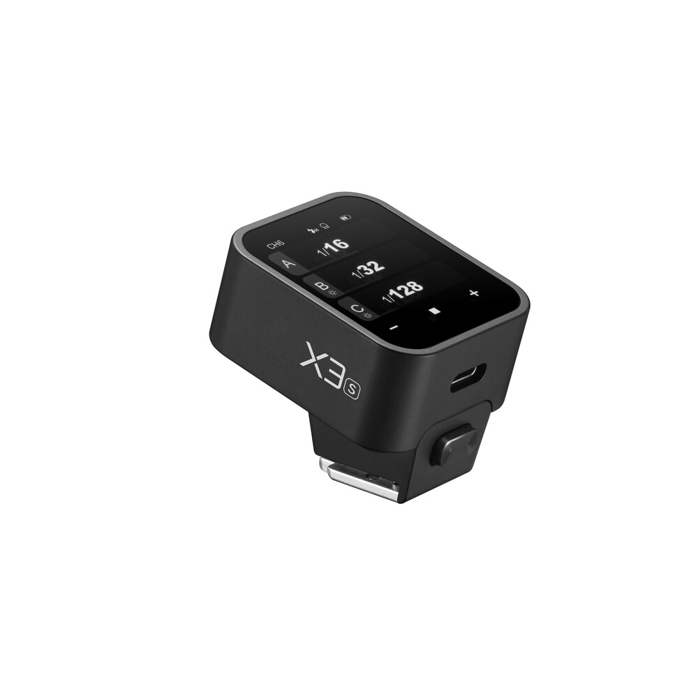 US Godox X3-S 2.4G TTL HSS OLED Screen Flash Trigger Transmitter for Sony Camera