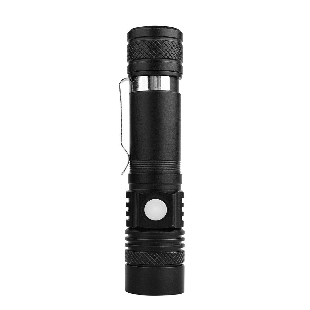 2pcs Chargeable Super Bright LED Tactical Flashlight Zoom Tactical Flashlight US