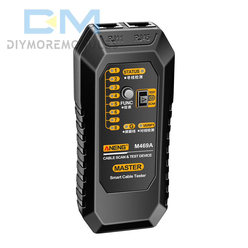 ANENG M469A Multifunctional Network Cable Tracker Networking Analyzer RJ45 /RJ11