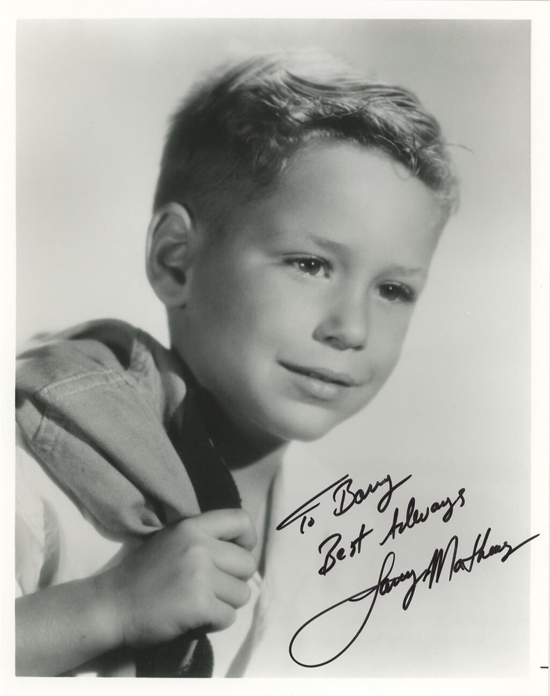 Larry Mathews- Signed Photograph