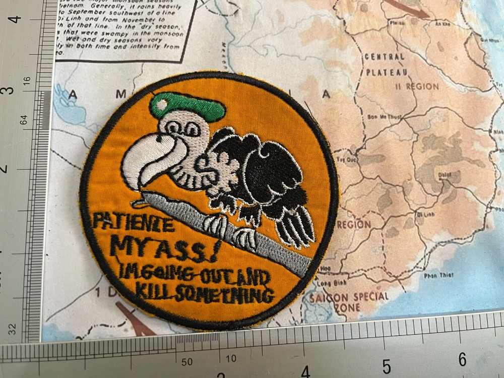 1 Patch , MY ASS , Patch , USSF , Special Forces , TACTICAL PATIENCE , z