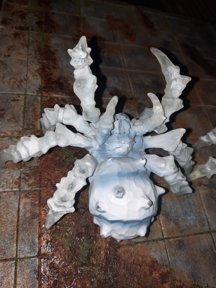 2 Schleich Eldrador Creatures Ice Spider, Action Figures
