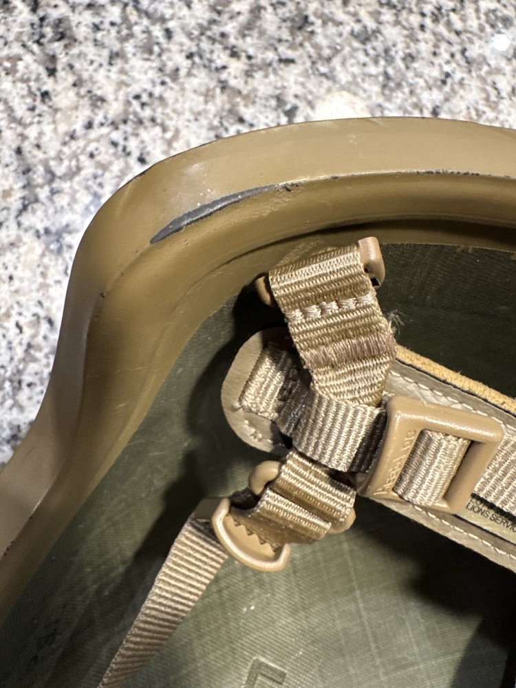 Gentex Corporation High Cut ECH Helmet MARSOC Experimental Prototype Large SOF
