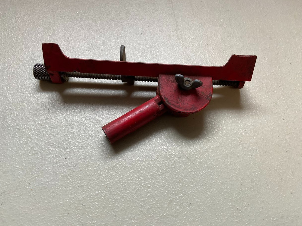 Vintage A.D. McBurney No. 2 Super Drill Bit Sharpener Attachment Sharpening Tool