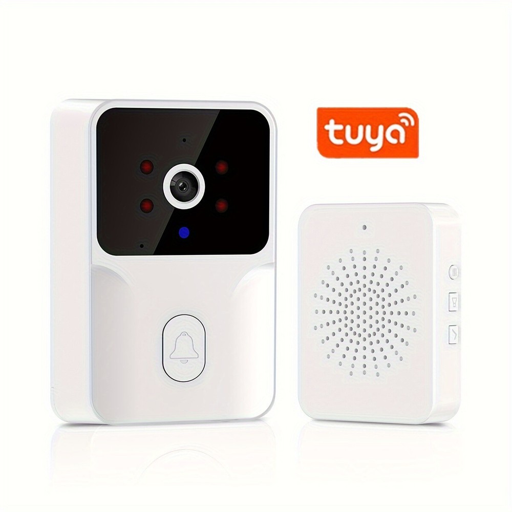 Smart Video Doorbell with HD Video APP Security Intercom Night Vision Chime