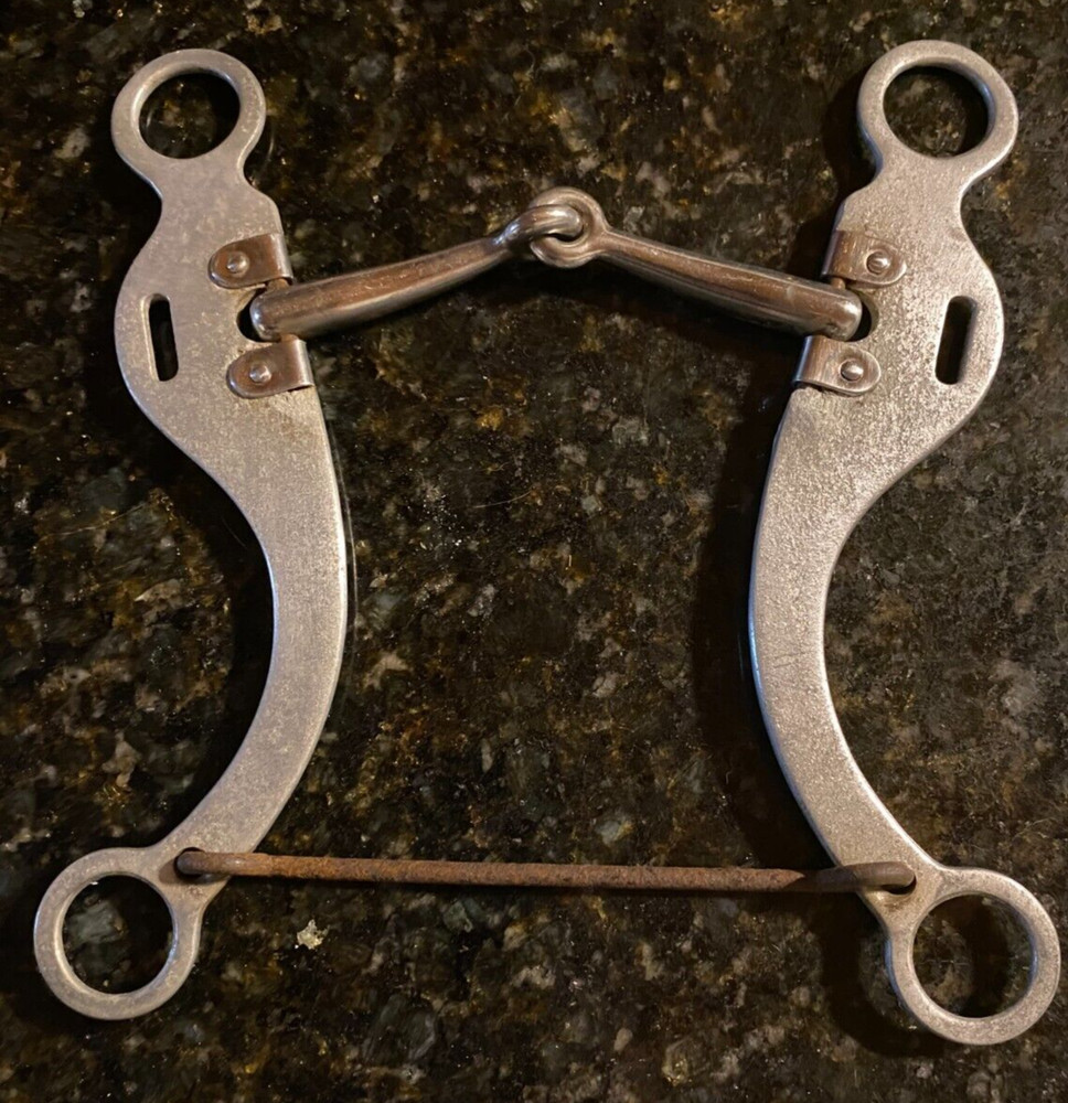5'' KELLY ALUMINUM SNAFFLE BIT