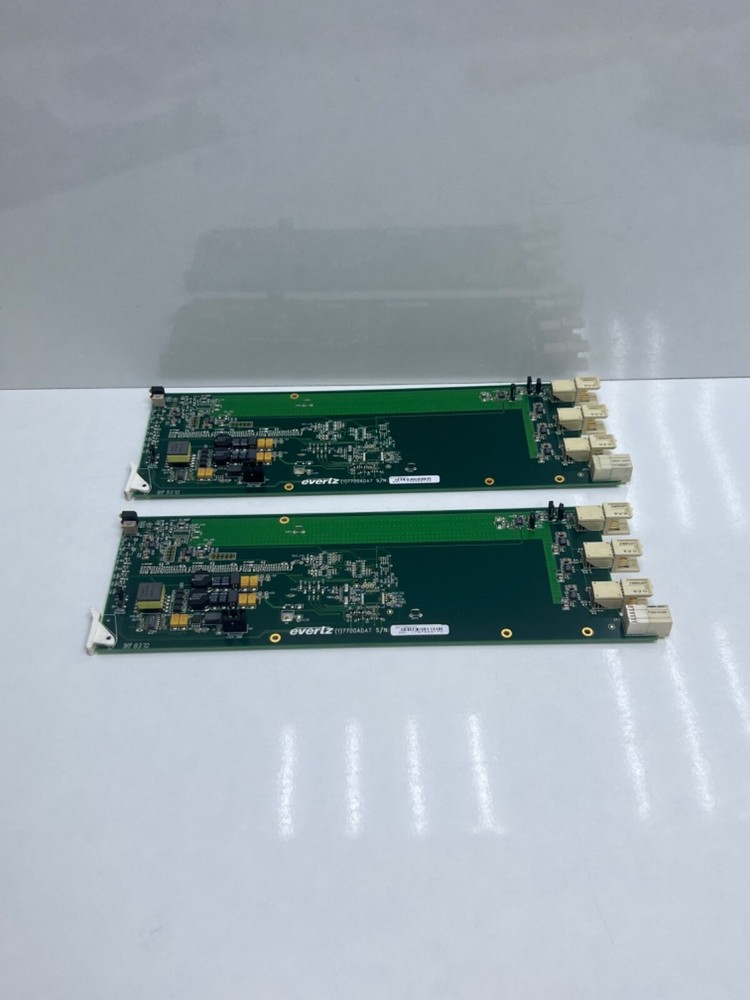 (LOT 2 PC) EVERTZ 7700ADA7 ANALOG VIDEO EQUALIZING DISTRIBUTION AMPLIFIER