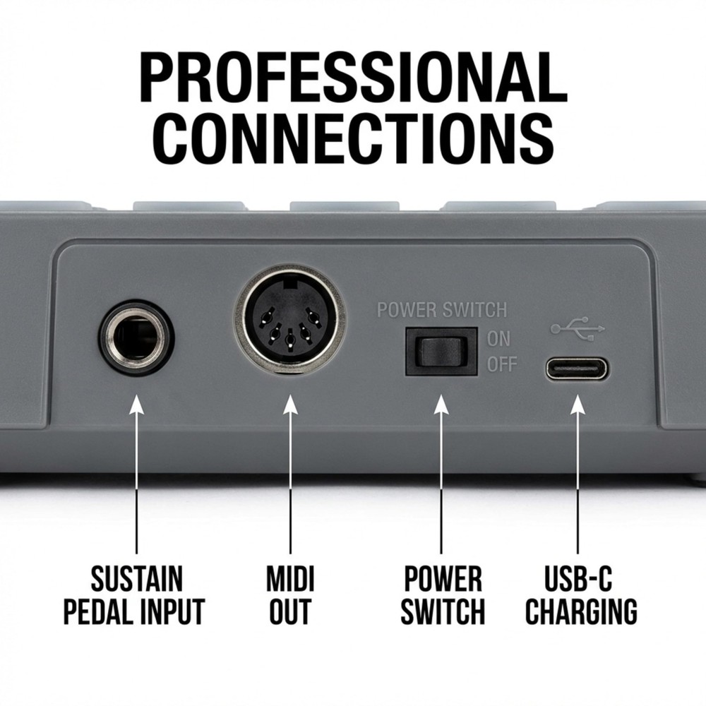 25 Key Bluetooth Midi Keyboard