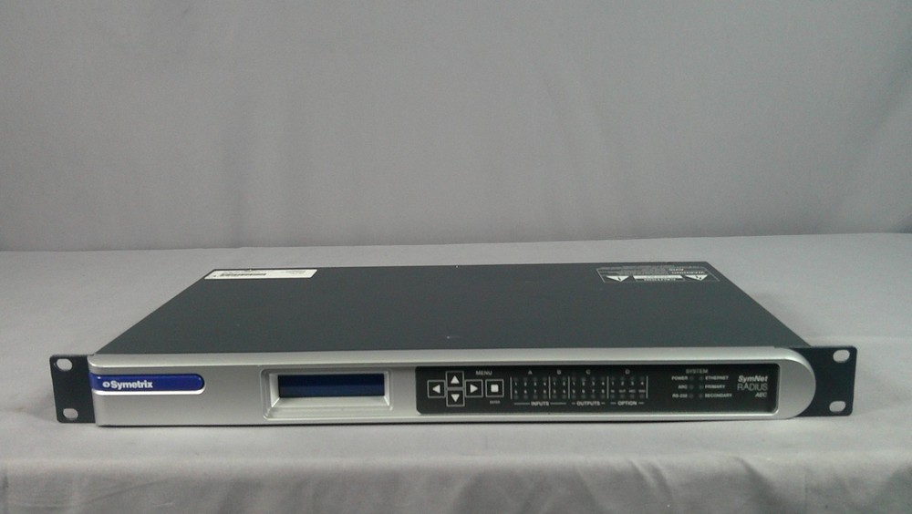 Symetrix SymNet Radius AEC Audio DSP Processor Conferencing ***USED EXCELLENT***