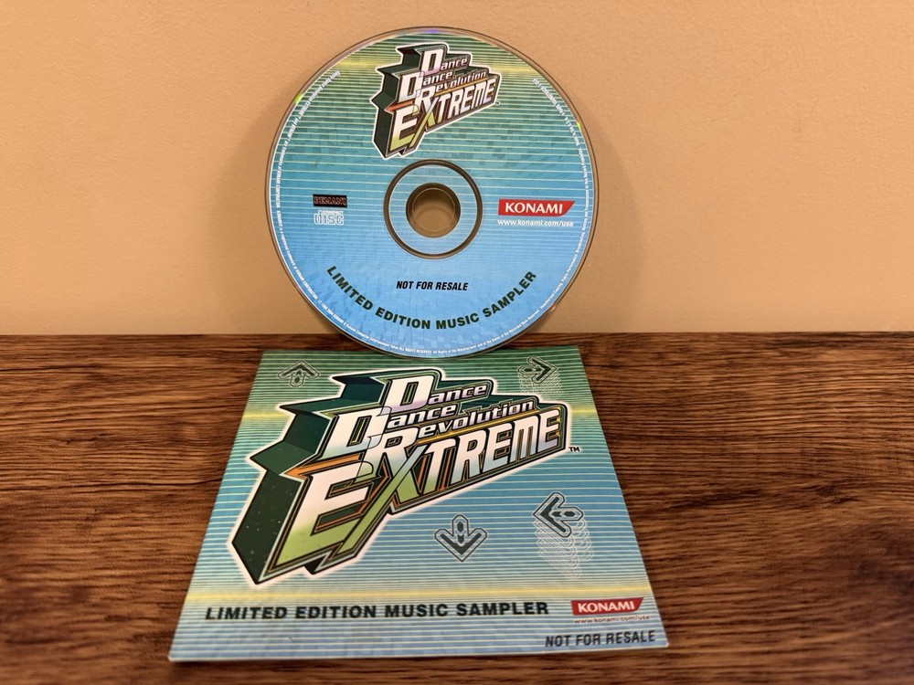 Dance Dance Revolution Extreme - Limited Edition Music Sampler CD