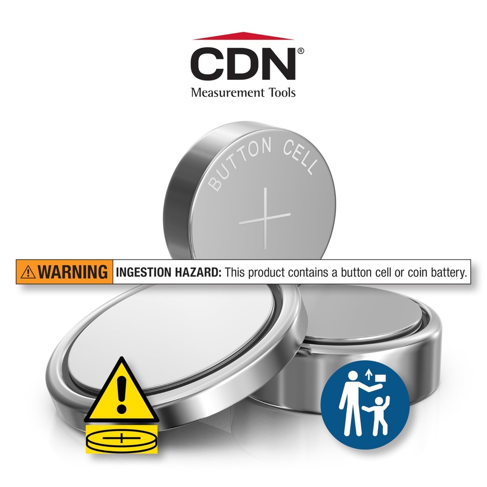 CDN ProAccurate® Pocket Thermometer | Instant Read | 2.75" Stainless Tip |