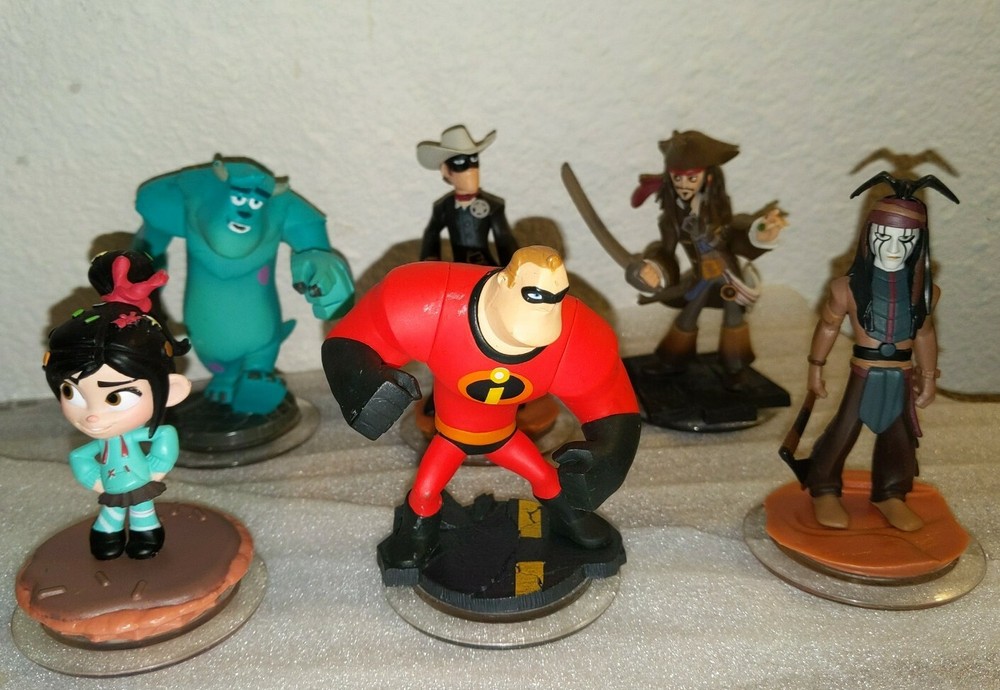 Disney Infinity Characters, Crystals & Power Discs