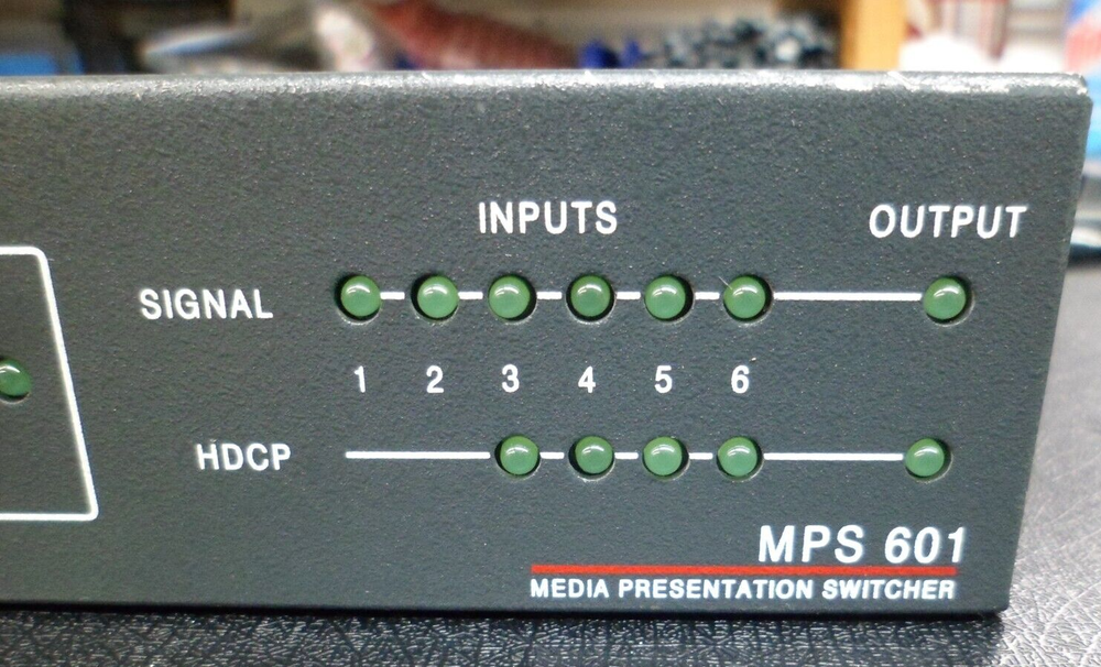 Extron MPS 601 Media Presentation Switcher