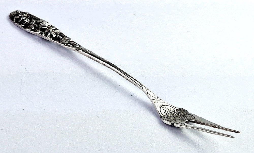 Serving Fork Fork Rose 800 Silver Z341