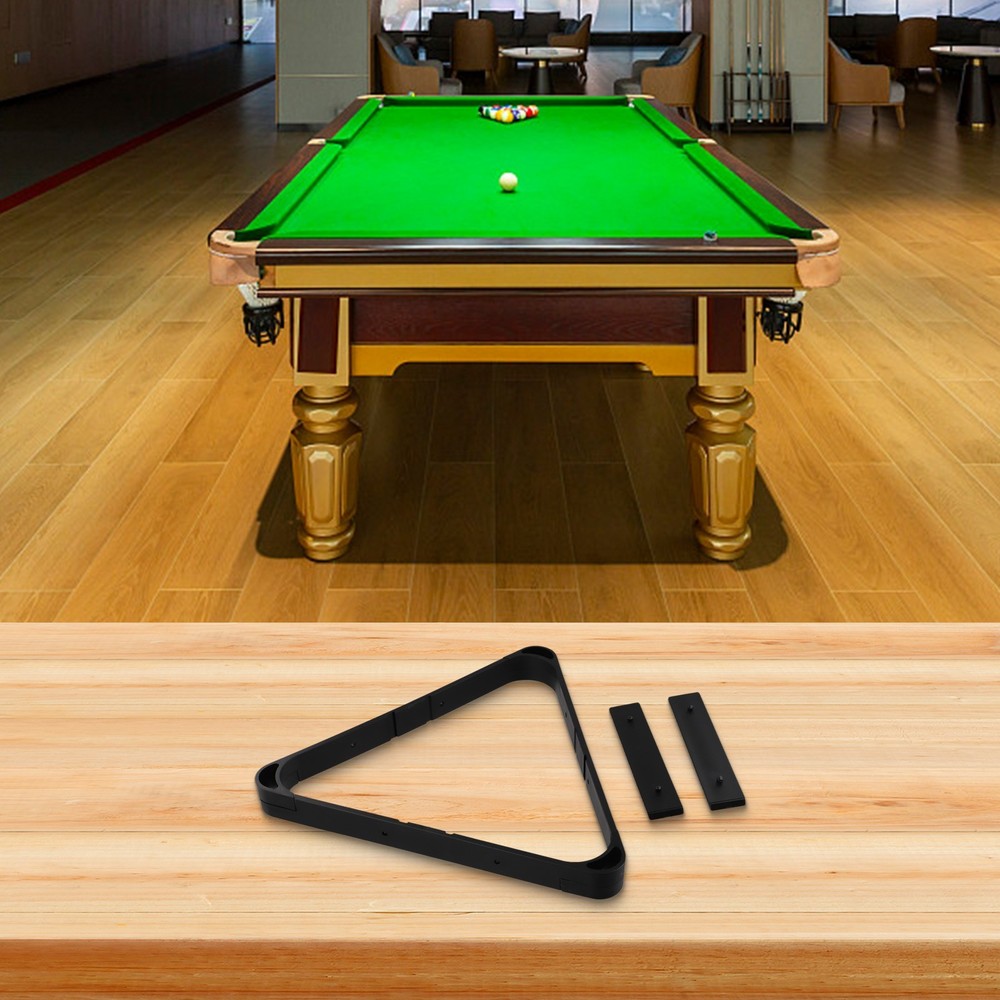 Efficient Billiard Rack for Quick Game Setup Transform from Triangle to Diamond