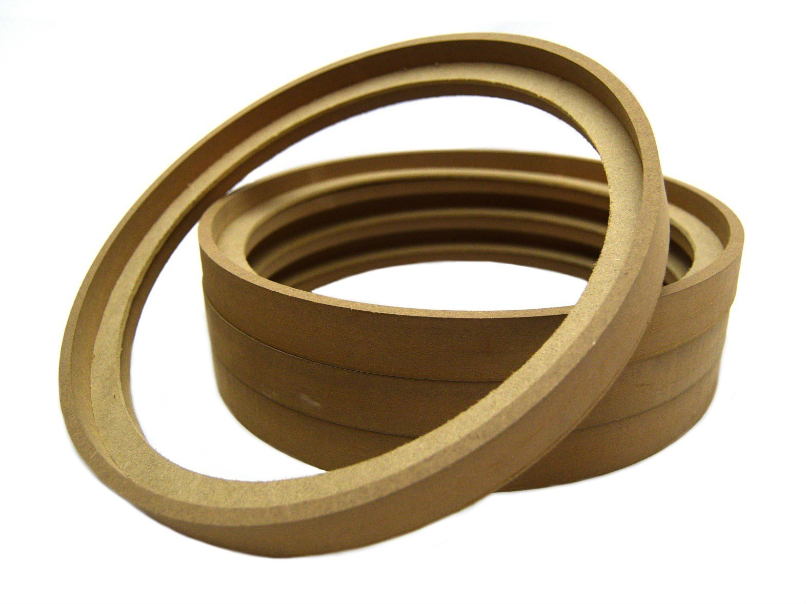 Audiopipe 10" MDF Speaker Ring Recess with Bezel Mounting Spacer Recessed 2 Pair