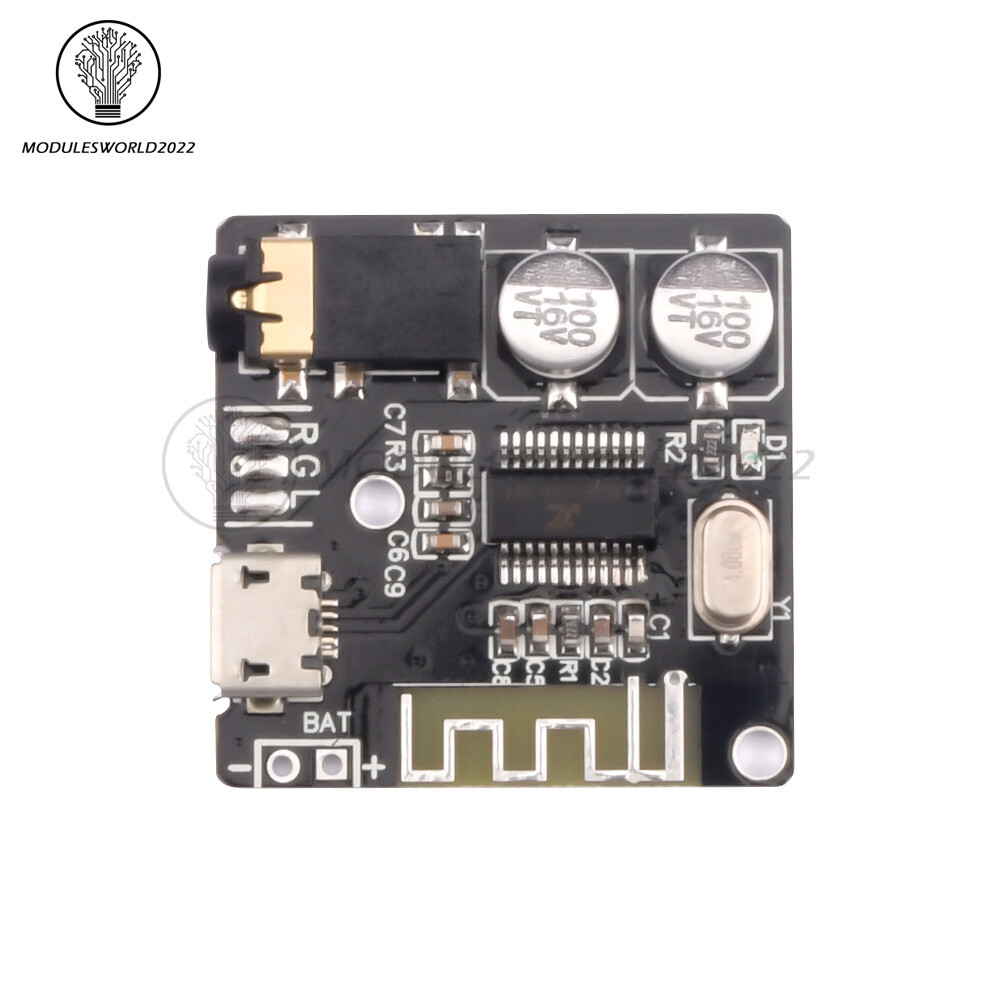 Bluetooth 5.0 MP3 Lossless Decoder Board Amplifier Module Audio Receiver Board