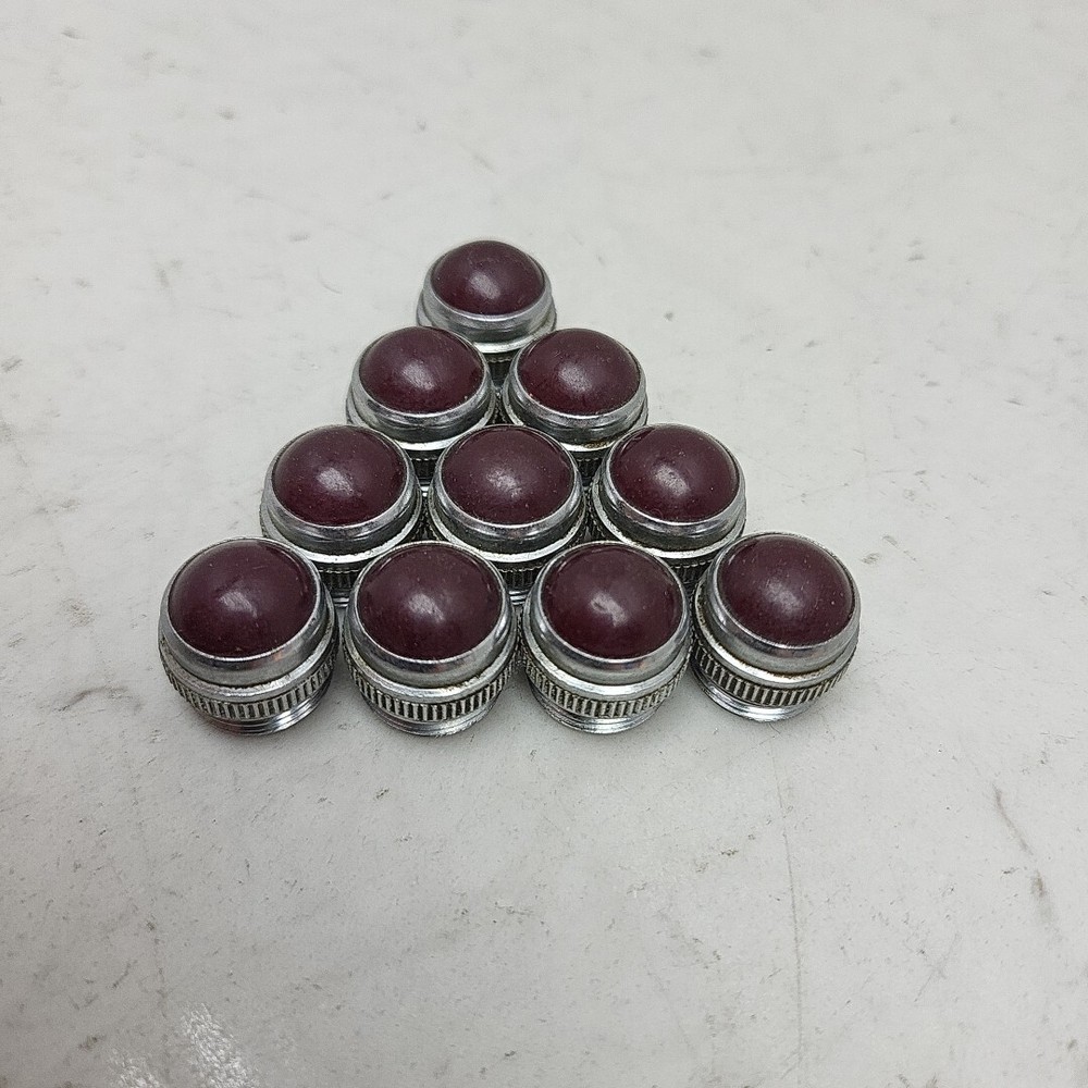 10 Pack Dialight Red Lamp Lens Caps For 081 Socket Indicators Min Panel Ind Used