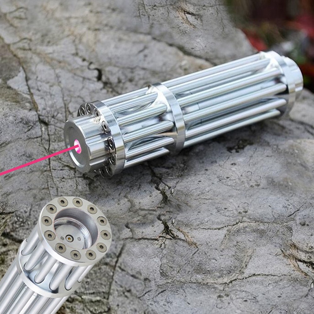 Red Laser Pointer Teaching-Aid Laser Pen Zoom Adjustable Laser Flashlight Torch