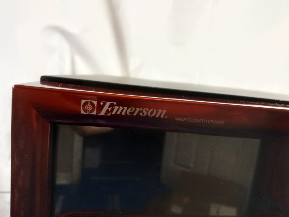 Emerson FR23RD 8 Bottle Wine Refrigerator Red