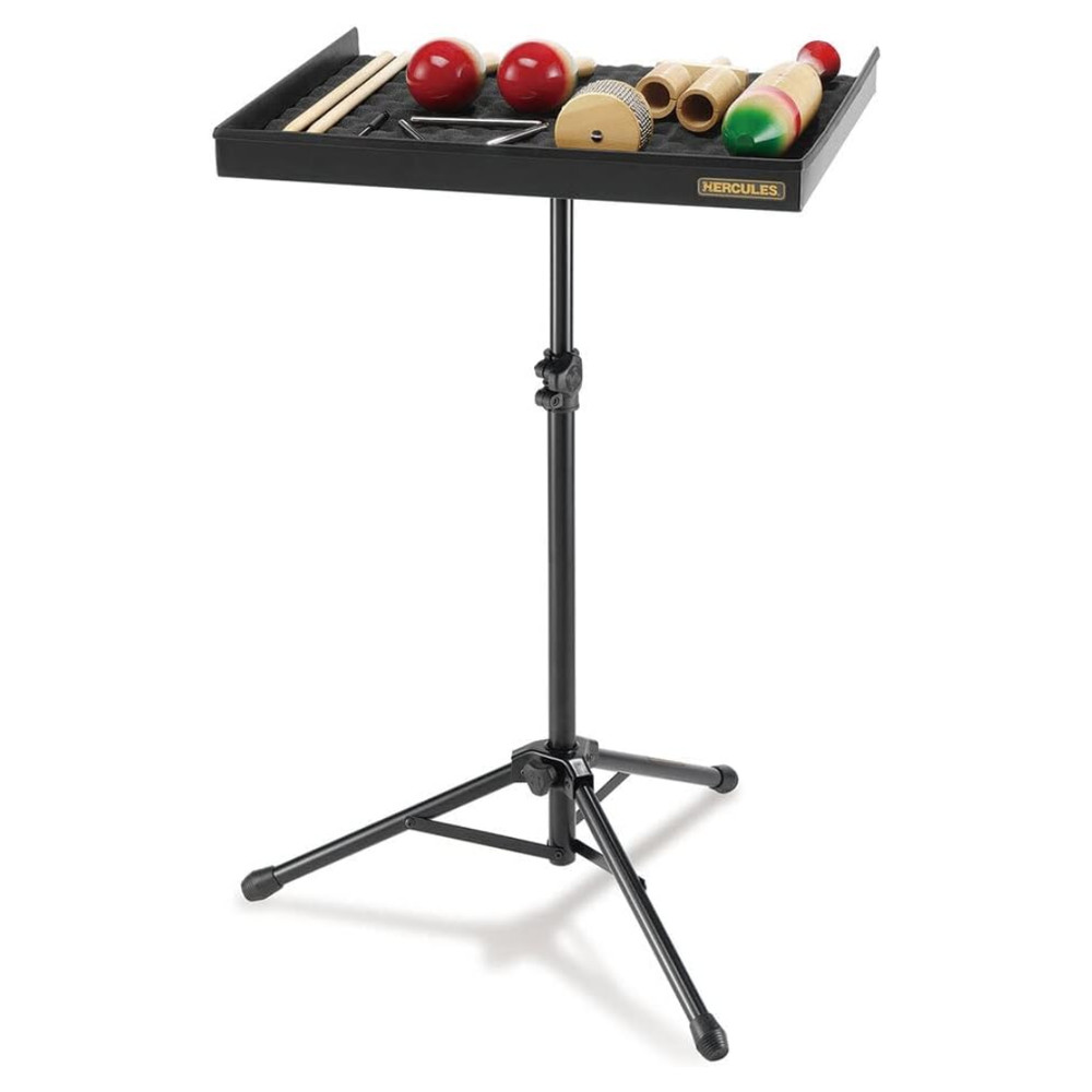 Hercules DS800B Percussion Table Stand Black