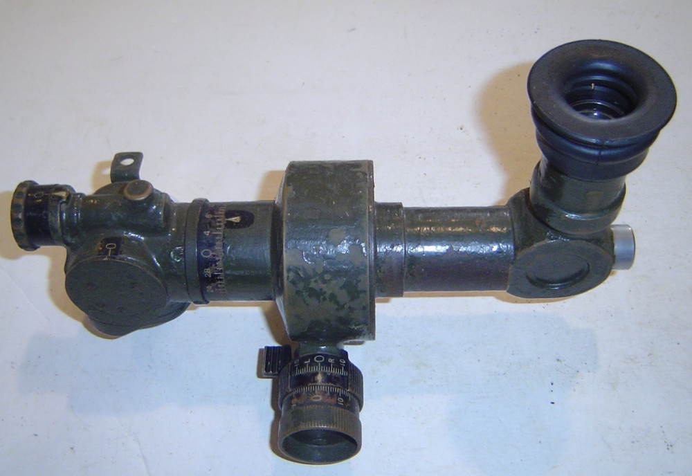 Telescope WWII U.S. Artillery Panoramic M12 A2 Scope M12A2