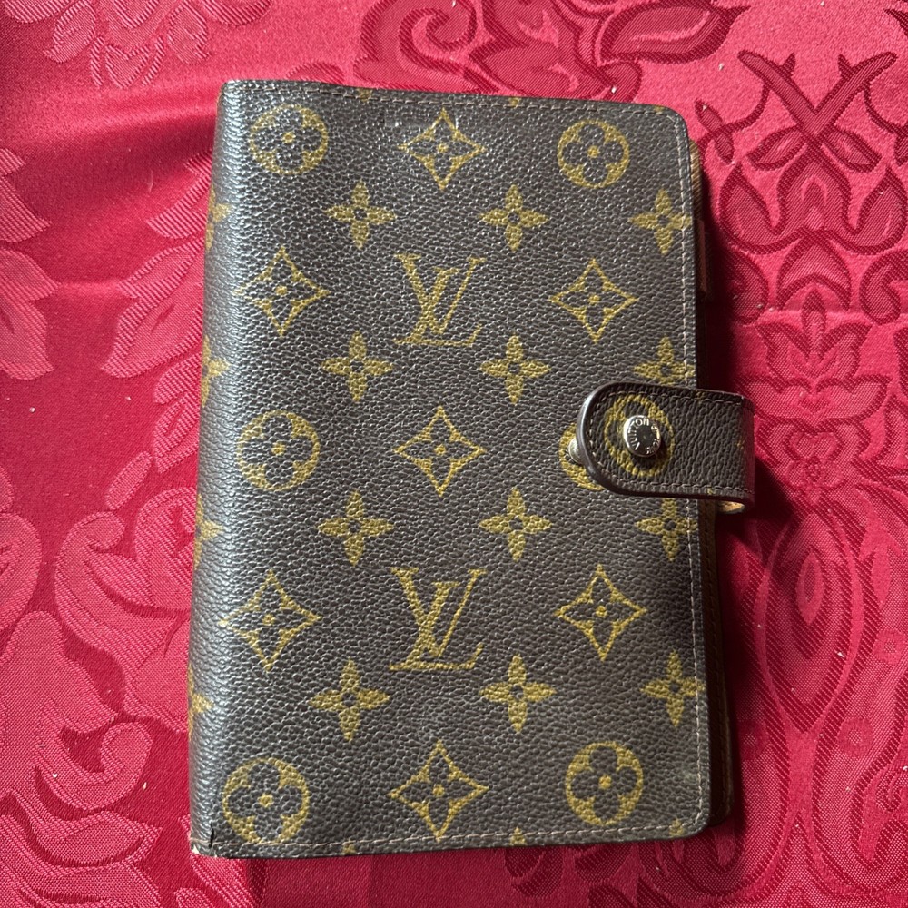 Authentic Louis Vuitton Monogram Agenda PM