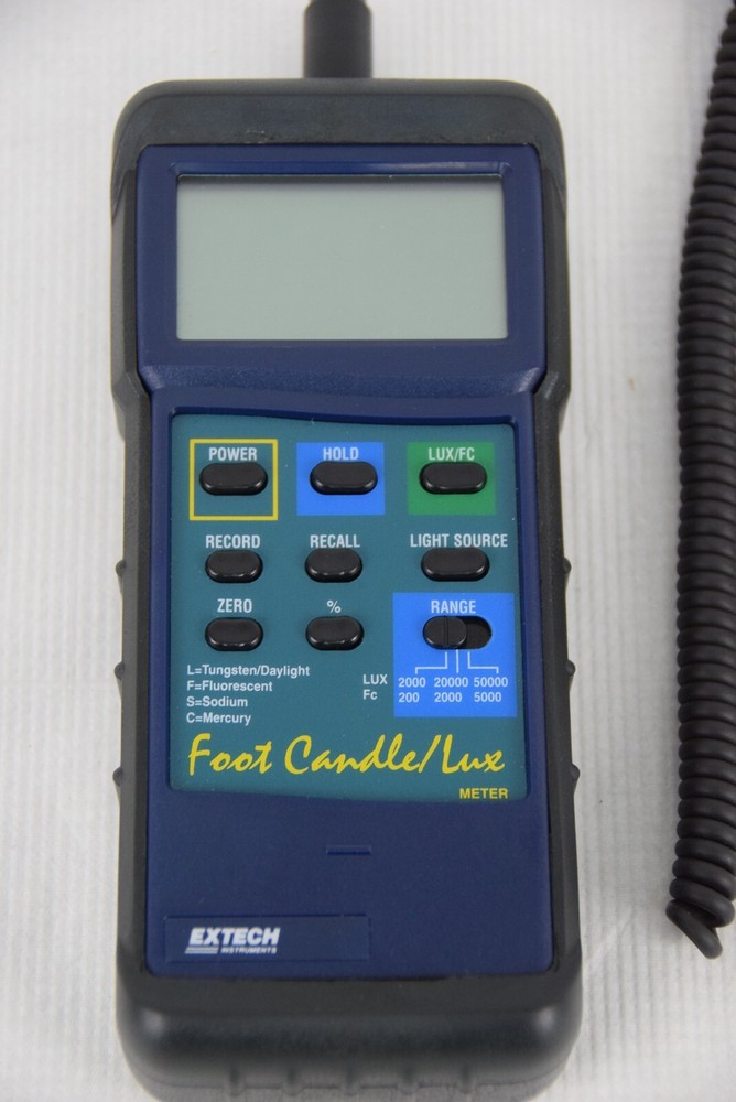 Extech L873521 Foot Candle Lux Meter