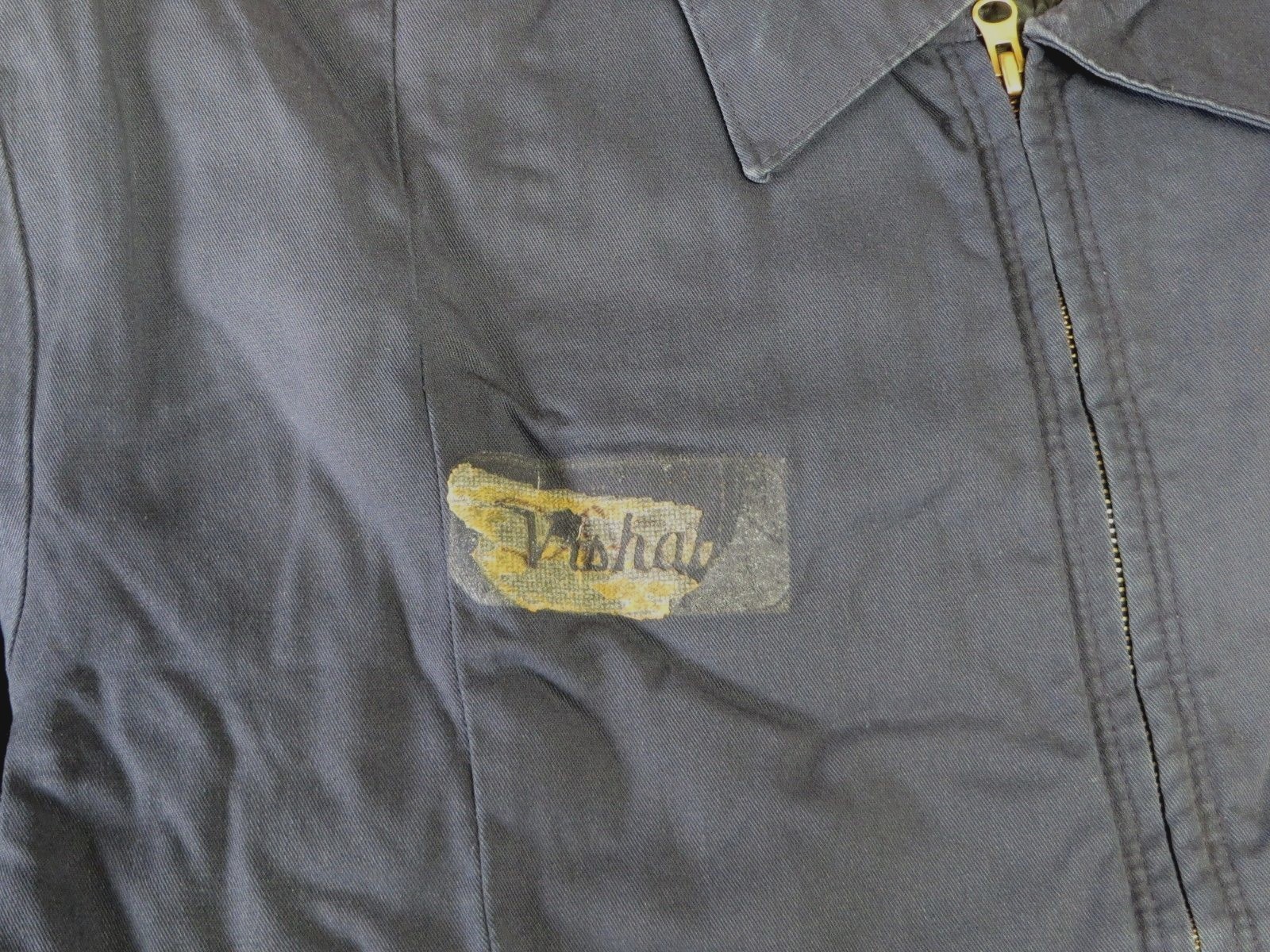 Work Jackets Used Uniform Cintas Unifirst Red Kap Insulated Lined Panel Coat