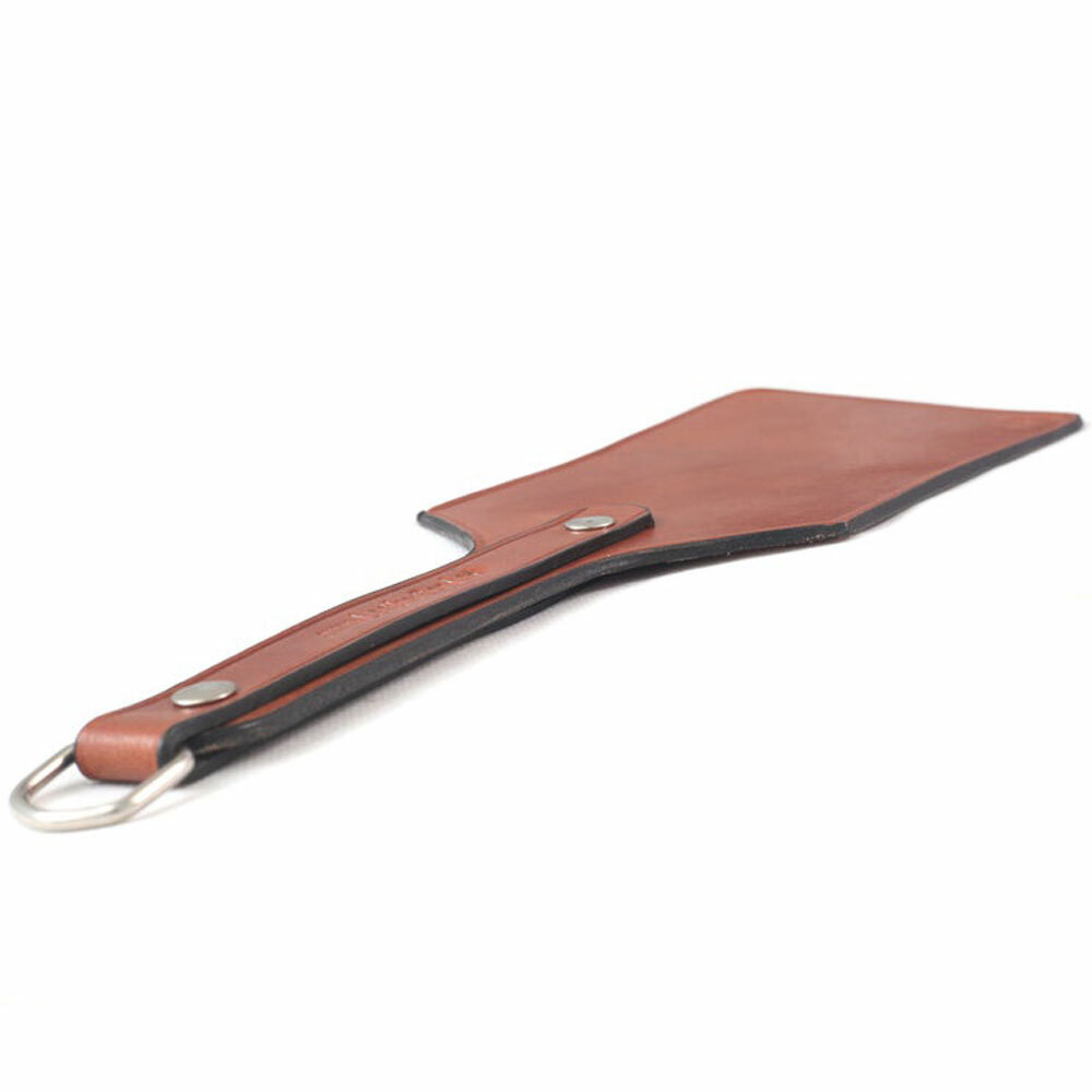 Real Cowhide Saddle Leather Paddle Slapper Flexible and Wider