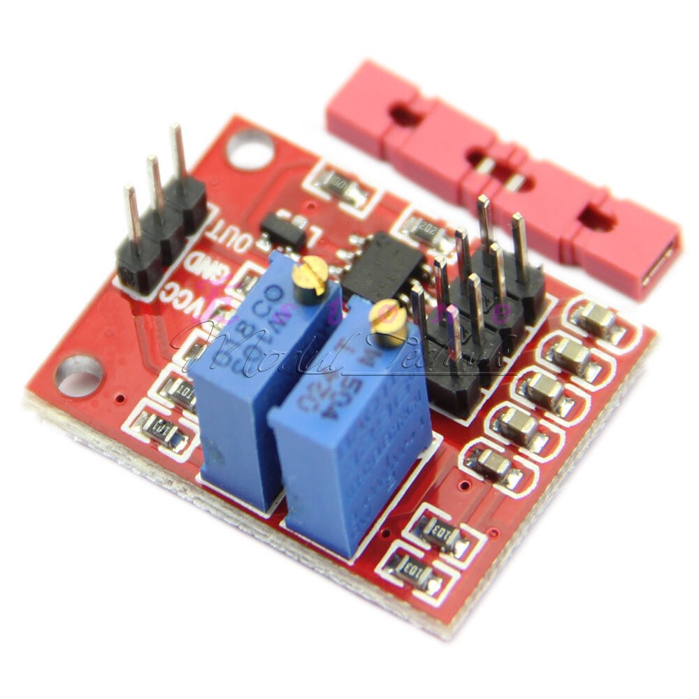 2PCS NE555 LM358 Pulse Duty Cycle Frequency Adjustable Square Wave Module-