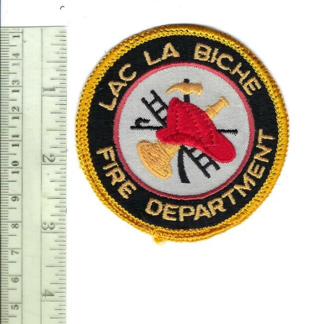 Lac La Biche AB Alberta CANADA Fire Dept patch - NEW!